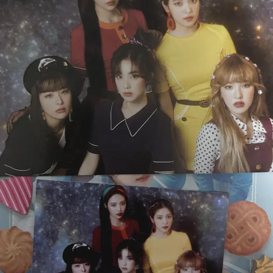 

Альбом для печенья Redvelvet + открытка ограниченного тиража, фотокарточка