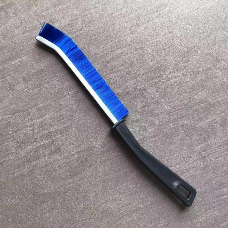 3Pcs Crevice Cleaning Brush Multifunctional Thin Brushes with Long Handle Ergonomic Quick Drying for Car Window Bathroom