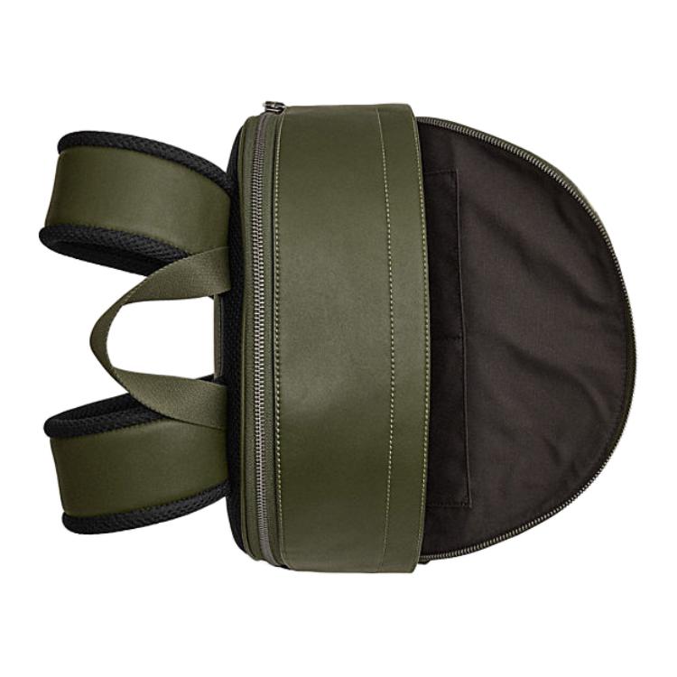 Coach West 32 Classic Logo Camouflage Print Zipper Closure Faux Leather Backpack Large Men backpack Deep-Trefoil-Green CW311-QBSB3