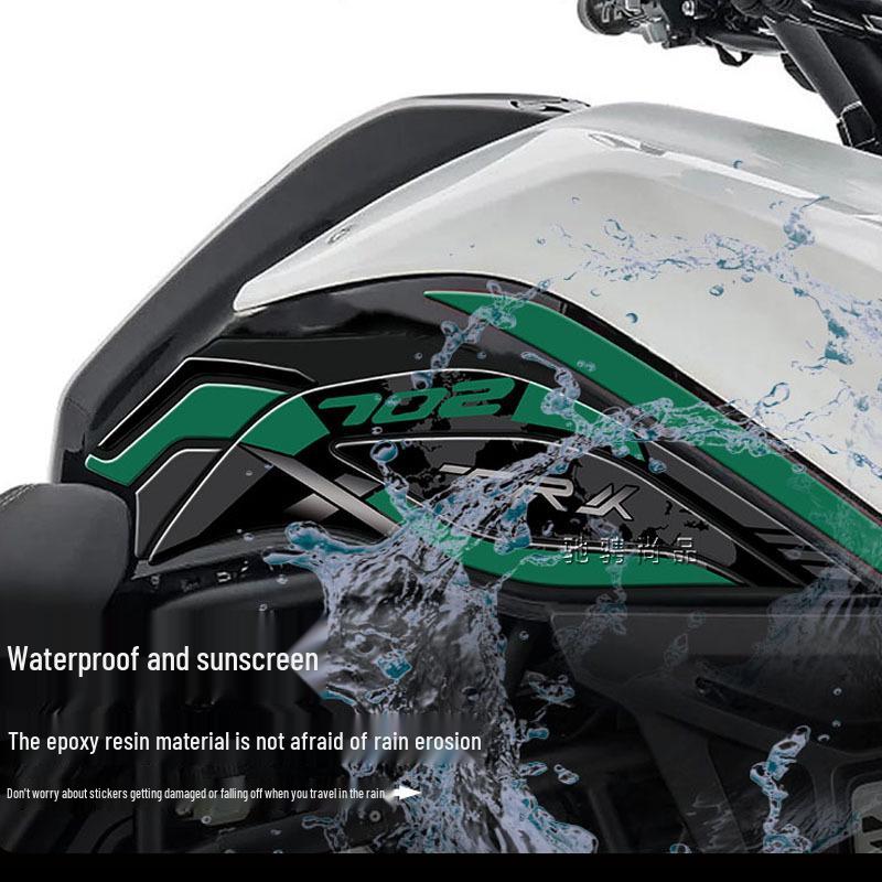 Benelli TRK702X 3D Gel Waterproof Sun-Protected Wear-Resistant Fuel Tank Decal