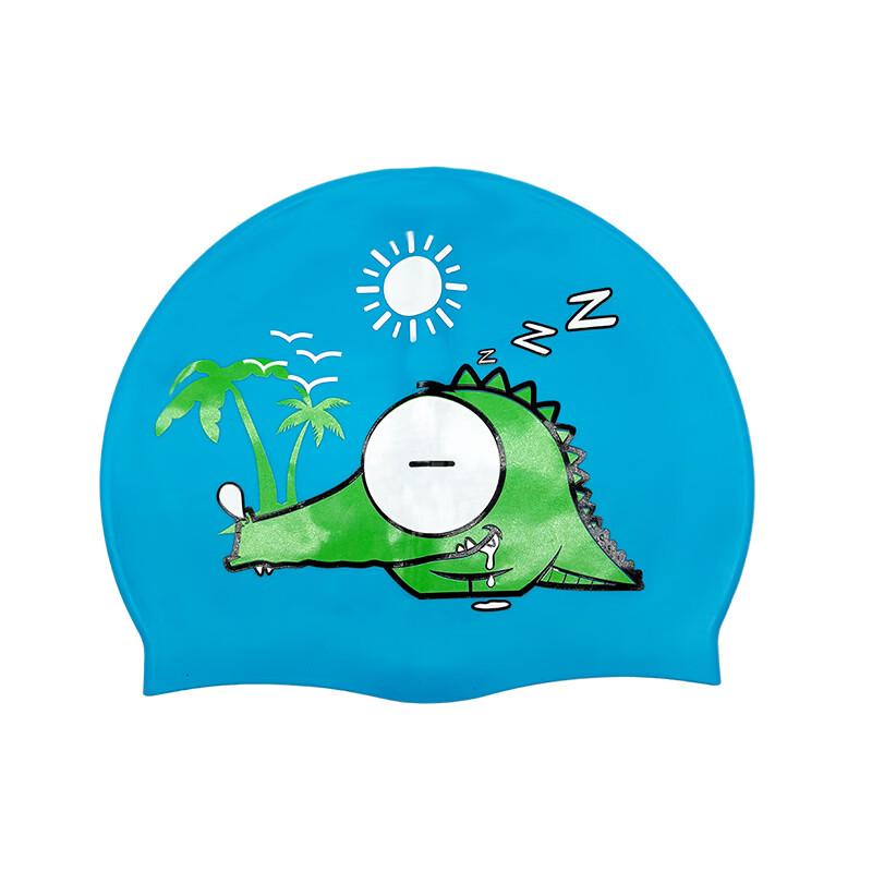 Kids  Cartoon Silicone Swim Cap