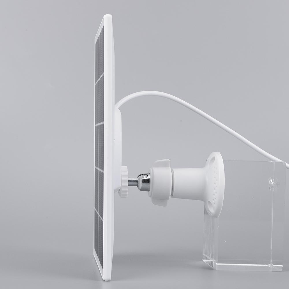 3.3W Solar Panel with 360 Degree Adjustable Mounting Outdoor Solar Cells Charger Solar Panel Charger for Arlo/Ring/Eufy/Blink