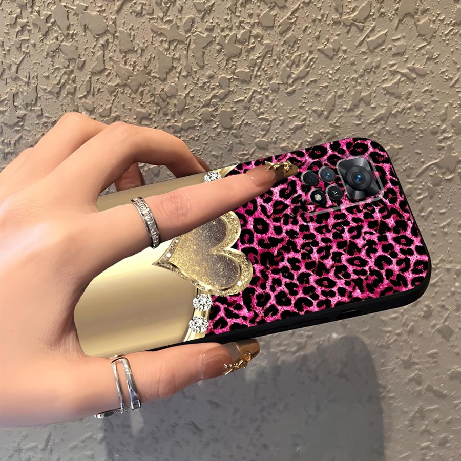 Creative Leopard Print Art Case for Xiaomi Redmi Note 14 12 11 A1 A3 K80 9 8 7 A4 A5 10 13 Pro Plus 14C 12C 13C Phone Cover A1