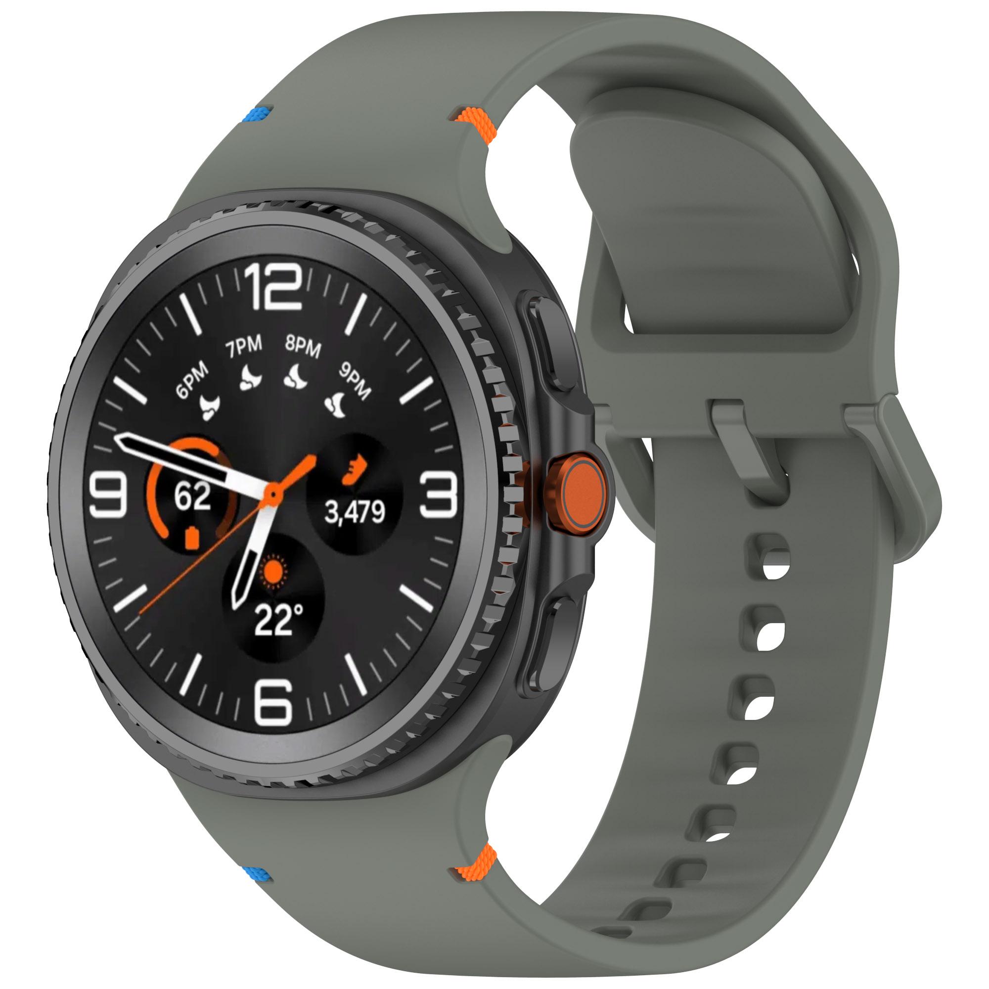 

Оригінальний силіконовий ремінець для Samsung Galaxy Watch 8/8 classic 40мм 44мм 46мм Спортивний correa pulseira Браслет Galaxy Watch 8 galaxy watch 8 40mm&20mm
