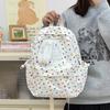 Schoolbag New Fashion Polka Dot Rabbit School Bag Cute High Value Middle School Student Backpack Travel Leisure Backpack