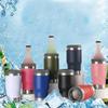 Double-layer Beer Thermal Insulation Mug 14oz Insulated Cup Thermos Cup Beer Cooler Mug  Summer
