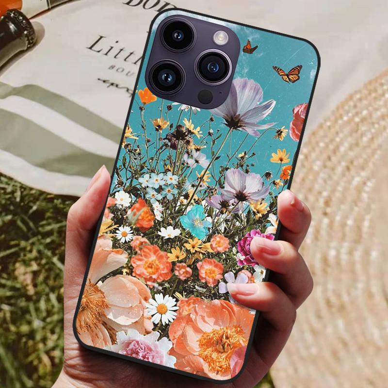 For iPhone 15 Pro Max Case Soft Silicone Coque For iPhone 15 Plus Cover TPU Fundas Protective For iPhone15 Pro Max 15Pro Case