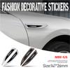 2Pcs Car Zinc Alloy Car Wing Right & Left Side Badge Fender Emblem Auto Valve for Volkswagen Polo 4 Motion Caddy MTM GTI CC Golf