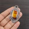 Natural Mookaite Gemstone 925 Sterling Silver Jewelry Designer Pendant 2.2" AJP-2440