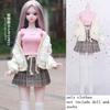 60CM BJD Puppe Niedliche Kleidung Nur Puppenkleidung für 1/3 Puppenzubehör DIY Kinderspielzeug Kawaii Mode Puppenzubehör Spielzeug