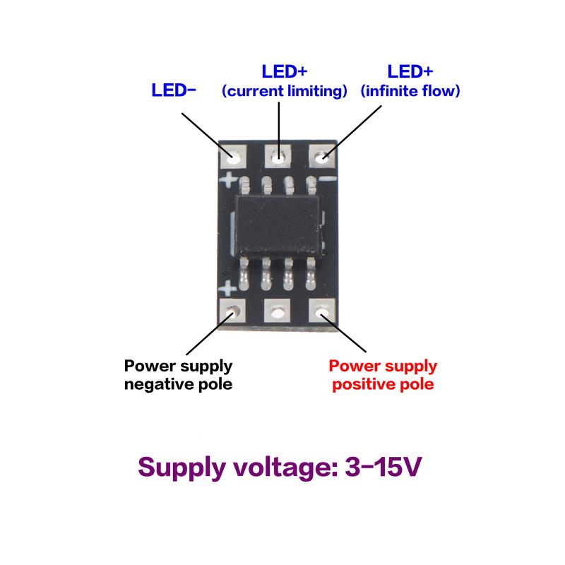 3Pcs Led Strobe Light Flash Warning Lights Module Quick/Slow Flashing Control Pcb Board 3V-15V For Diy Rc Aircraft