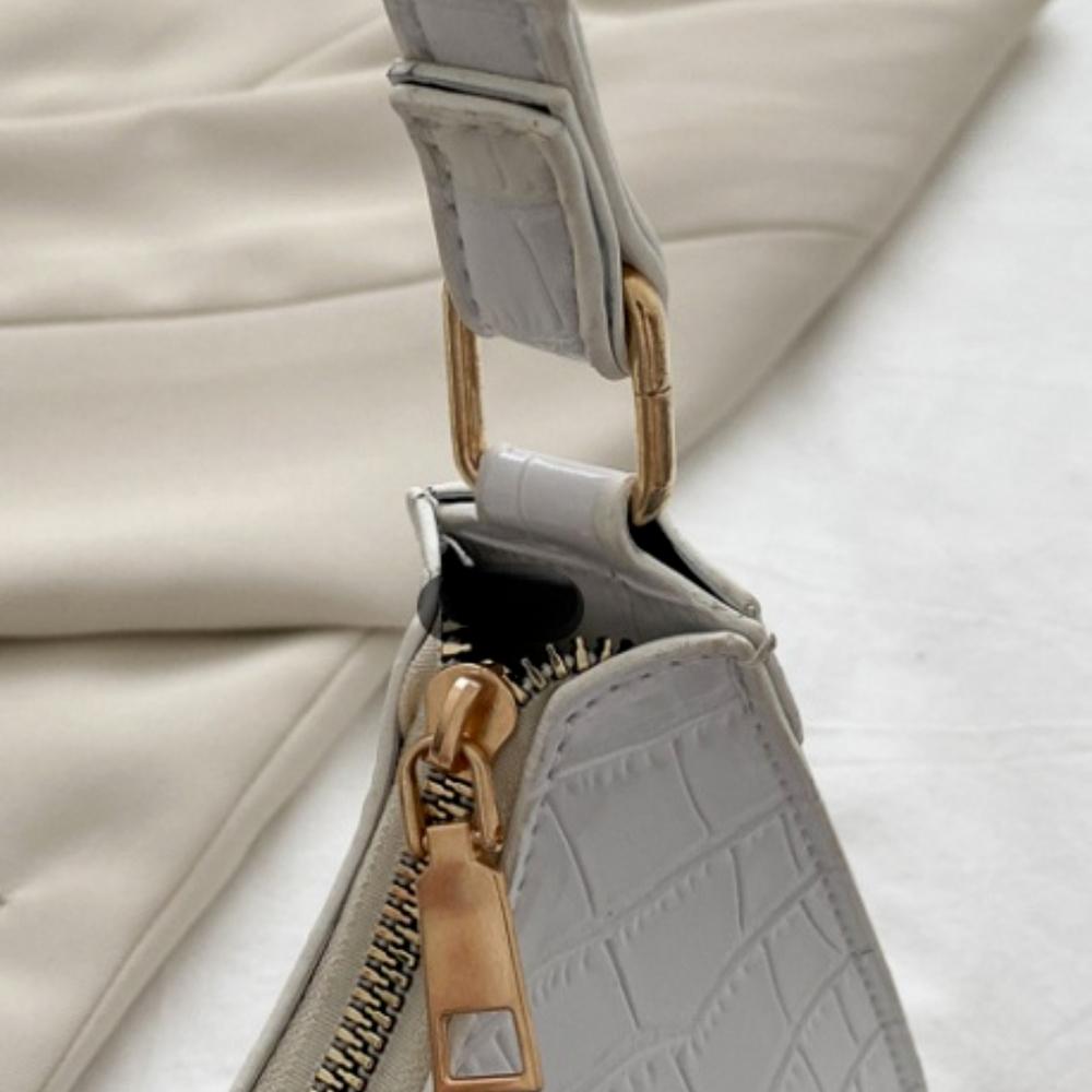 Retro Casual Kadın Tote Omuz Çantaları Kadın Deri Düz Renk Çanta Moda Çanta için