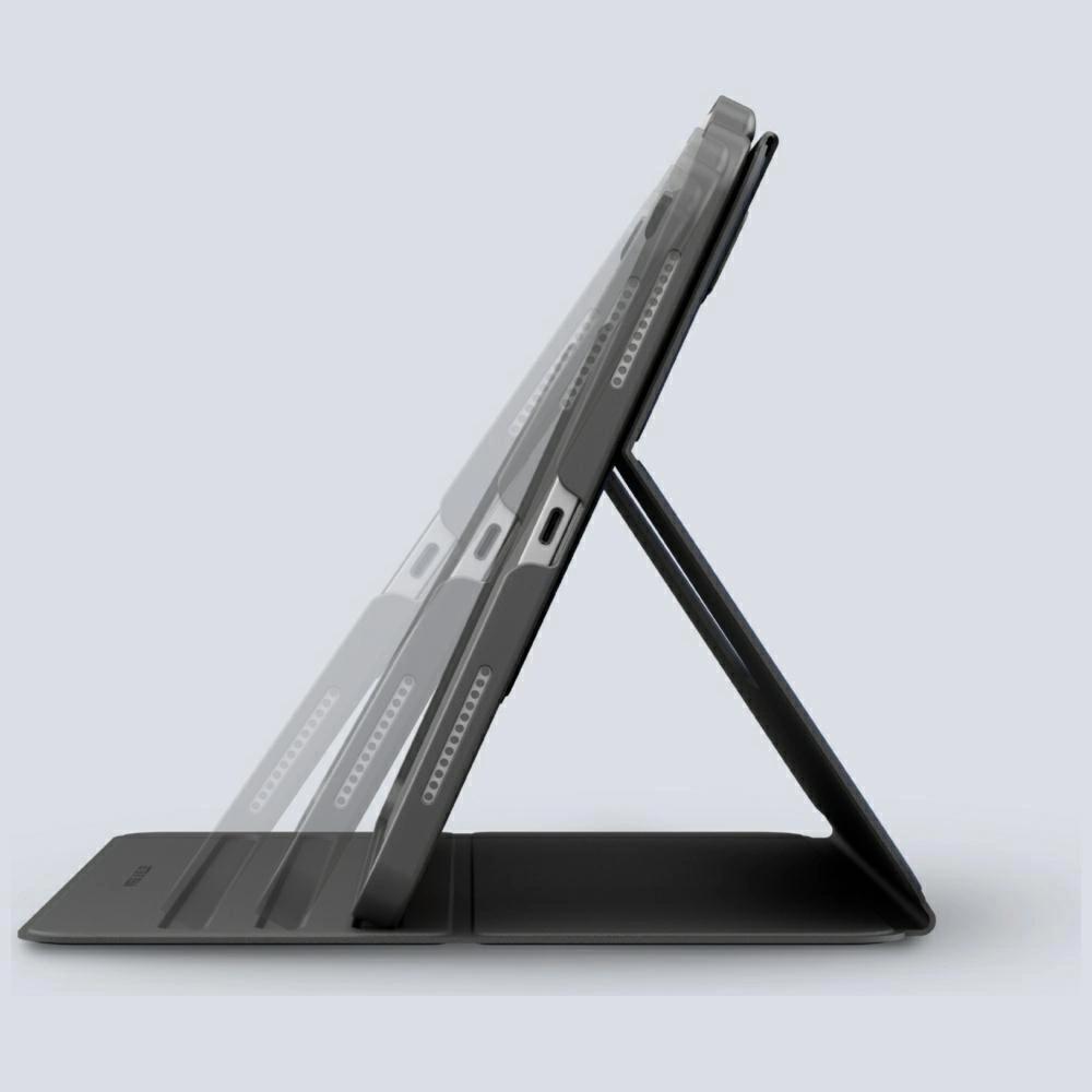 Etui UNIQ Rovus Snapmount Magnetic 360 Rotating Detachable Do iPad 11" 2025 / iPad 10.9" 2022 (10 Gen.) - Granatowe