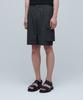 MUSINSA STANDARD Wide Banded Cargo Half Slacks [Gray]