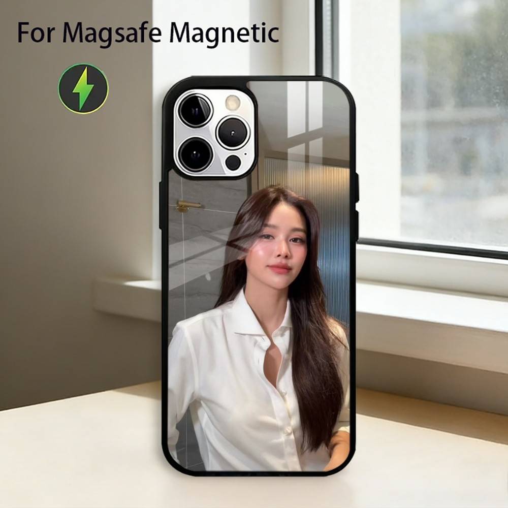 Peraya M-Malisorn F-Faye Phone Case For iPhone17,16,15,14,13,12,11 Plus,Pro Magnetic For Magsafe Wireless Charging