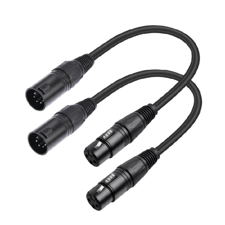 5Pin To 3Pin Adapter Cable For Enhanced Auditory And Lighting Control, 12Inches,