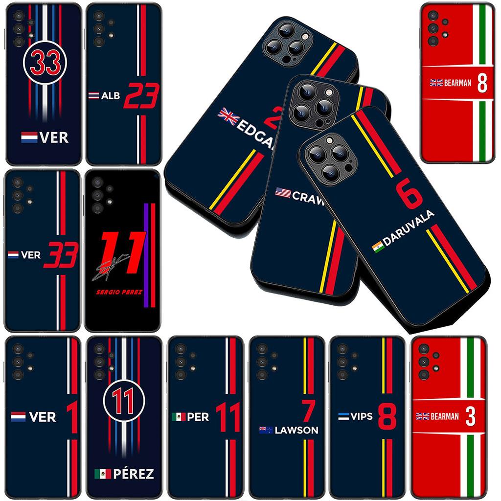 Cover for Xiaomi Poco C75 C65 C85 X7 X6 M8 F7 F8 Ultra F6 Pro Casing Phone Case Racing Formulas No 11 7 8 14 1 F1s Number