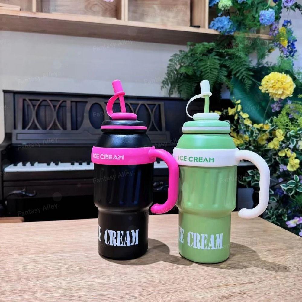 600ML Vacuum Cup Insulation Or Cooling Thermal Mug Cute Thermal Water Bottle for Boys and Girls