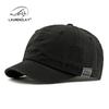 Fashion Washed Short Brim Hat Men's Sunscreen Visor Soft Top Cap Women's Street Baseball Cap