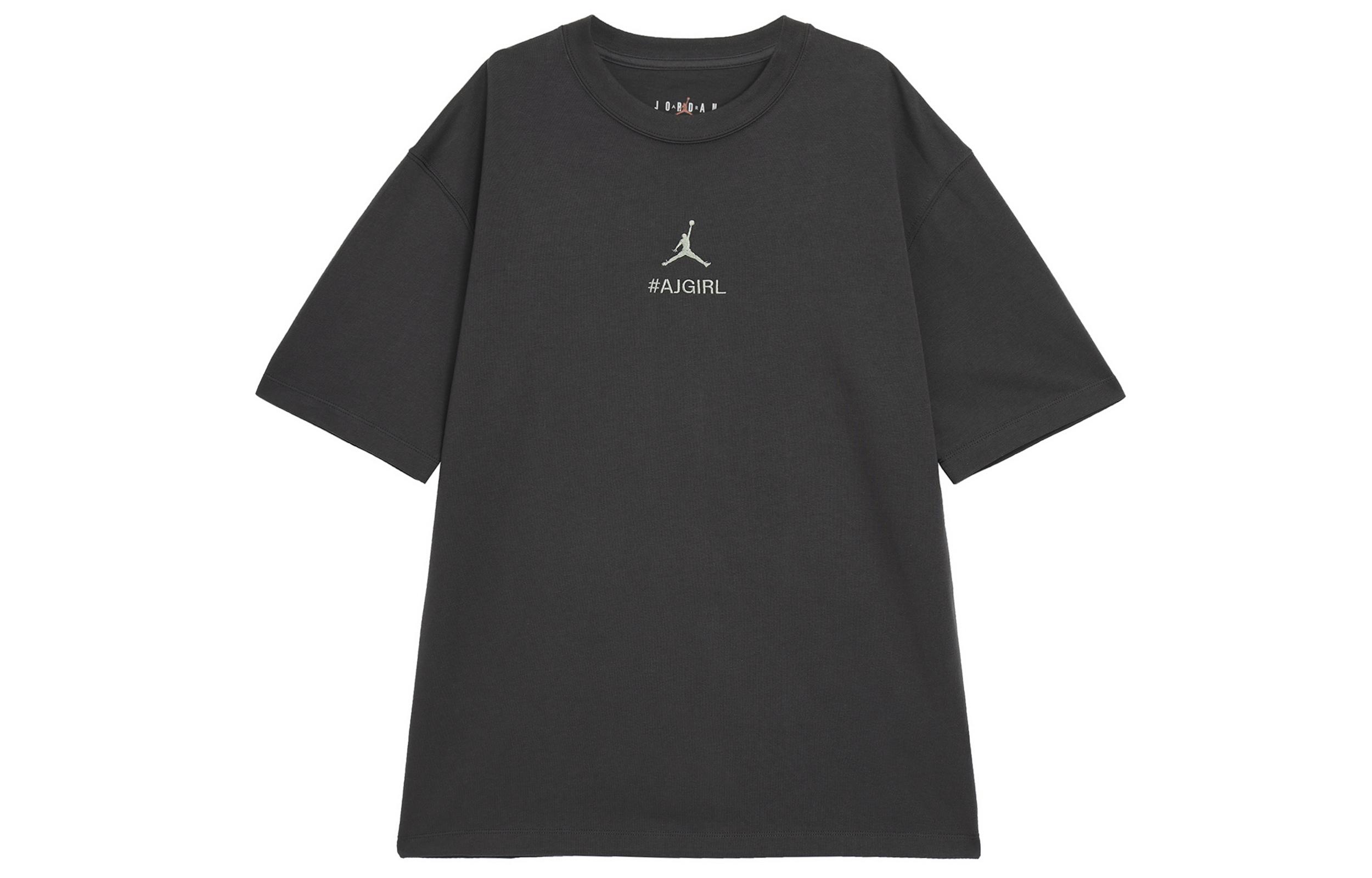Женская черная футболка Jordan с опущенными плечами HJ3963-060 S