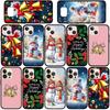 Case for iPhone 17 16 15 Xiaomi Poco F8 F7 X7 X6 M8 C85 C75 C71 Redmi Note 14 13 12 11 Pro Max A3 A4 14C 13C 15C Deer Santa Claus Merry Christmas Tree