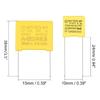 X2 Suppression Safety Capacitor 0.47UF 0.22UF 0.33UF 0.82 0.68 P15MM MKP 10 Pack