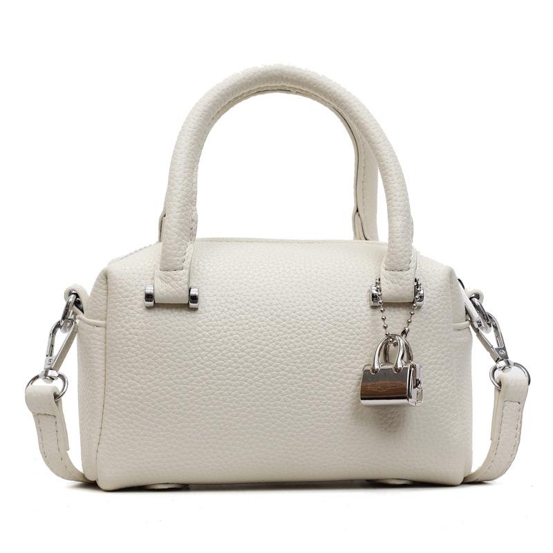 Solid Color Portable Women's New Fashionable Versatile Shoulder Messenger Bag