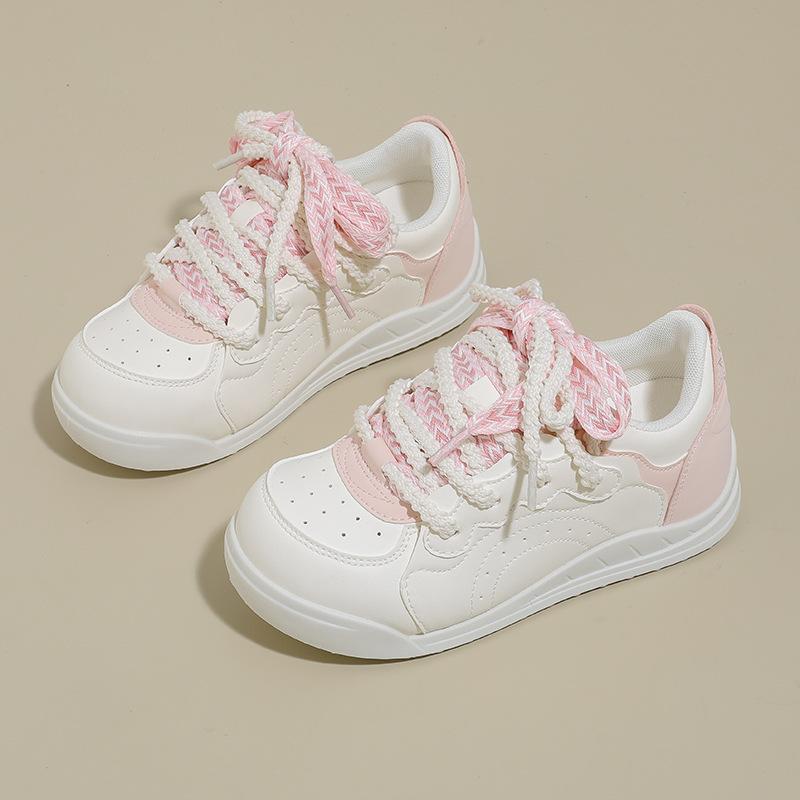 

Autumn new breathable little white shoes female students platform versatile casual sports board shoes 60 35