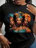 Three Beautiful Women with Headwraps T-shirt