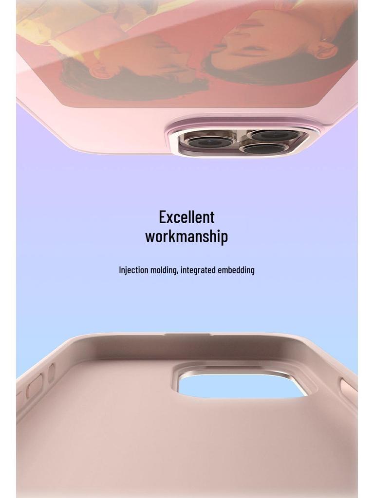 4-inch E-ink NFC Phone Case with Screen Mirroring for Apple 13-16