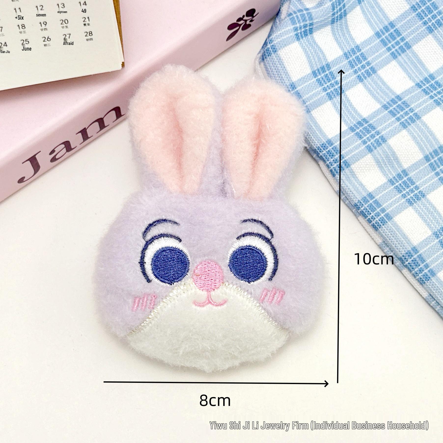 Zootopia Squeaky Pendant: Cute Cartoon Fox Nick Plush Doll Brooch Accessory