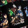 Anime Black Clover Black Bull Asta Team Black TShirt