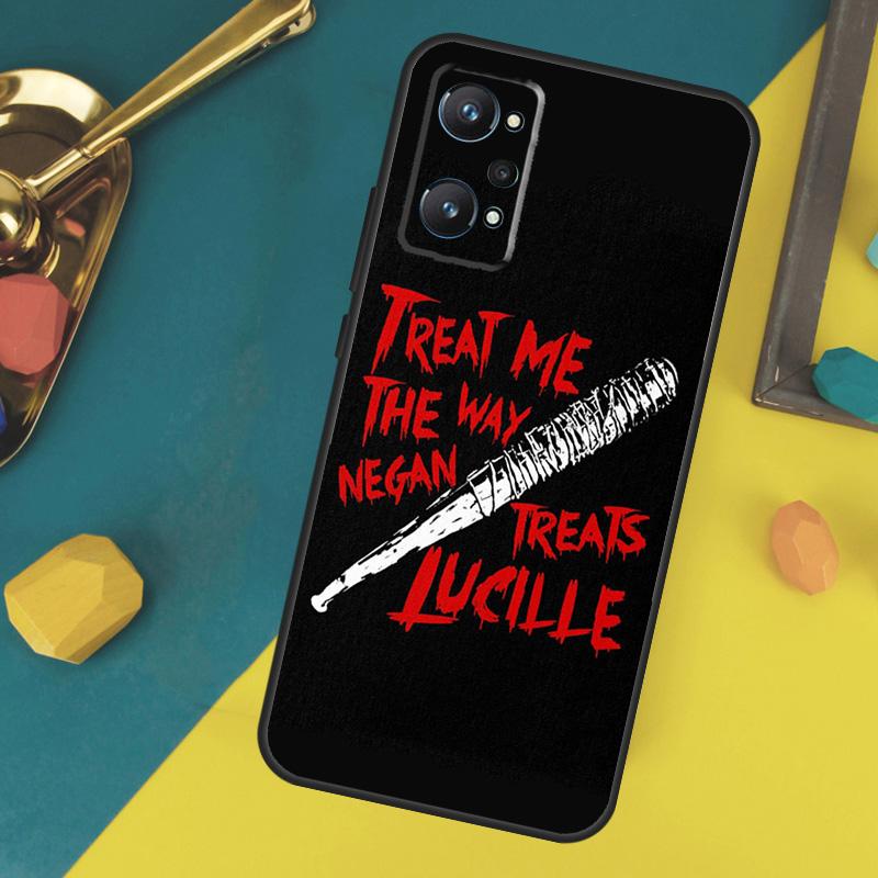 The Walking Dead Negan Case For Realme C67 C75 C61 C55 C53 C51 C21Y C25S 10 11 12 13 14 Pro Plus GT 6T 6 5 GT7 Pro