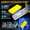 H4 9003 HB2 LED Car Motorcycle Headlight Bulb CSP Chips High Low Beam Motorbike Headlamp Single Copper Tube