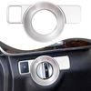 Rust Resistant Car Headlight Switch Button Frame Trim Cover Silver Color Universal Fitment For Mercedes CLA C117 GLA X156