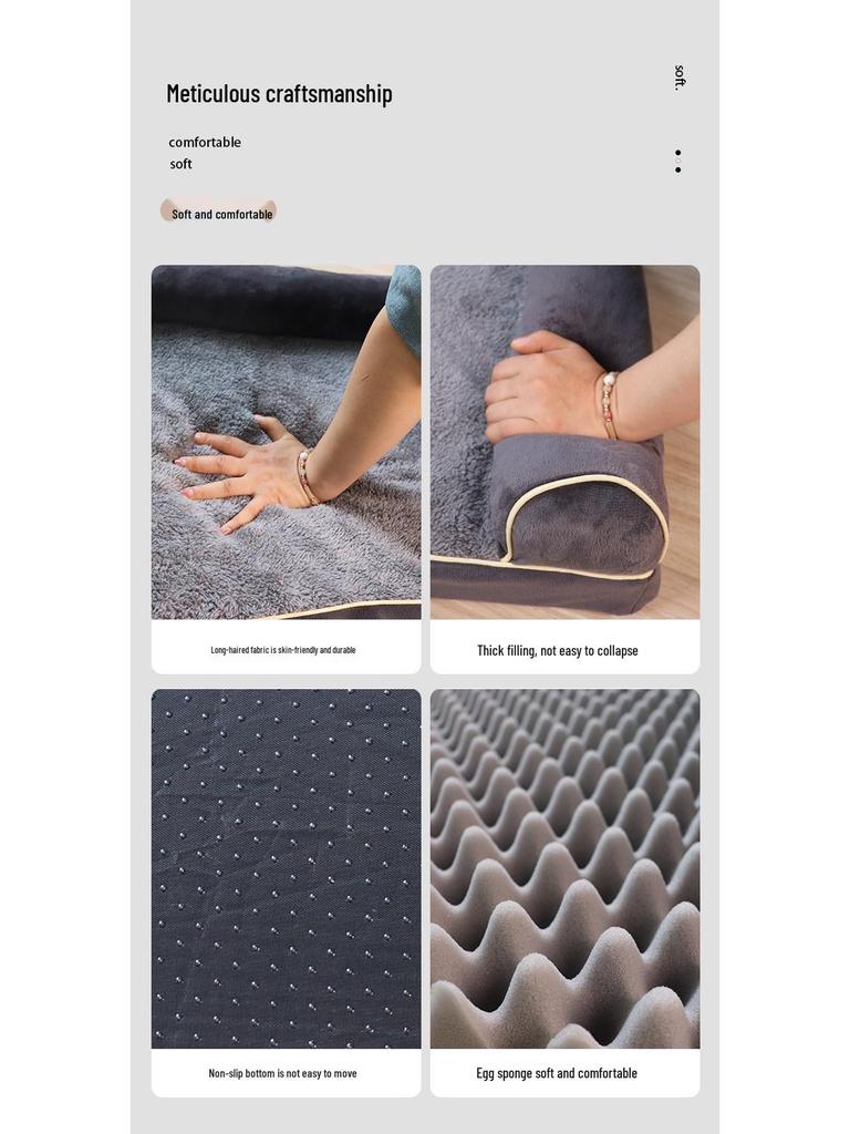 All-Season Doghouse Sponge Bed: Cool in Summer, Warm in Winter