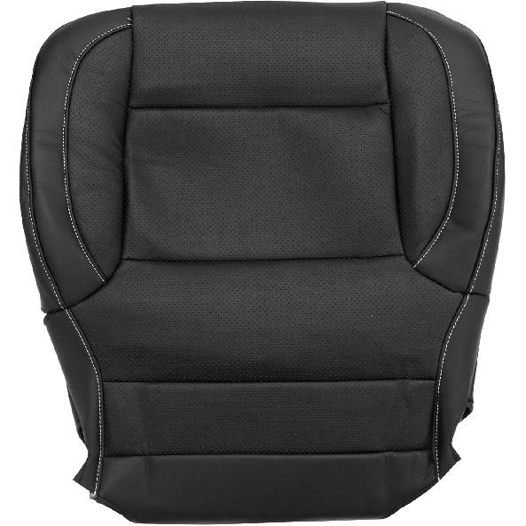 SecosAutoparts Driver or Passenger Side Bottom Replacement Cloth Seat Cover Gray #H2T or 4DP Compatible with Chevy Silverado GMC Sierra 1500 2500HD