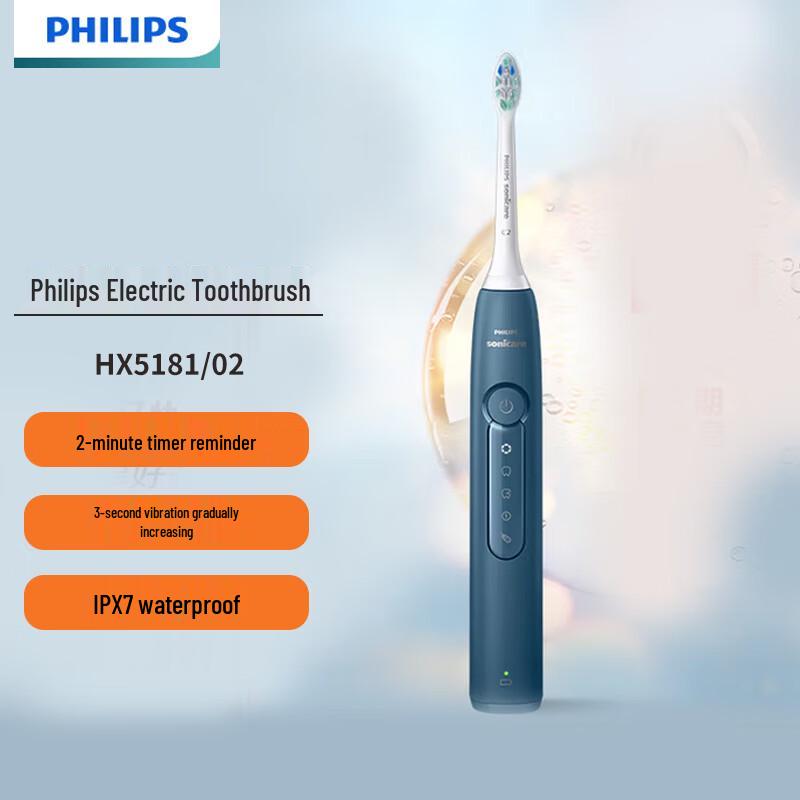 

Philips HX5181 DiamondClean 3 Series Electric Toothbrush