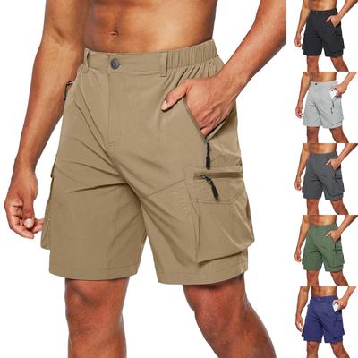 Werkkledingshorts Oversized nieuwe shorts met ritssluiting Herenshorts met meerdere zakken
