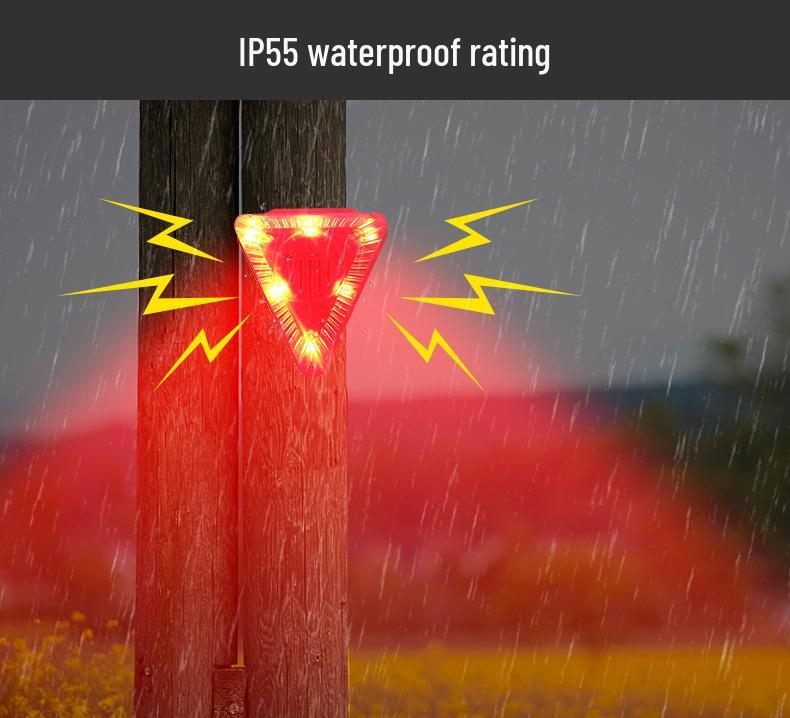 Dzienny solarny odstraszacz ptaków: Alarm Dźwiękowy i Świetlny do Sadu, Stawu, Pola Ryżowego i Odstraszacz Gołębi