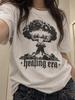 Nuclear Bomb Healing Era Mushroom Cloud T-Shirt | Goth baddie y2k Tee