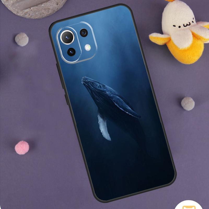 Ocean Whale Shark Swimming Case For POCO X3 X5 X6 M6 Pro F6 F3 F5 M5s Xiaomi 14 13 Ultra 12 Lite 11T 12T 13T Pro Cover