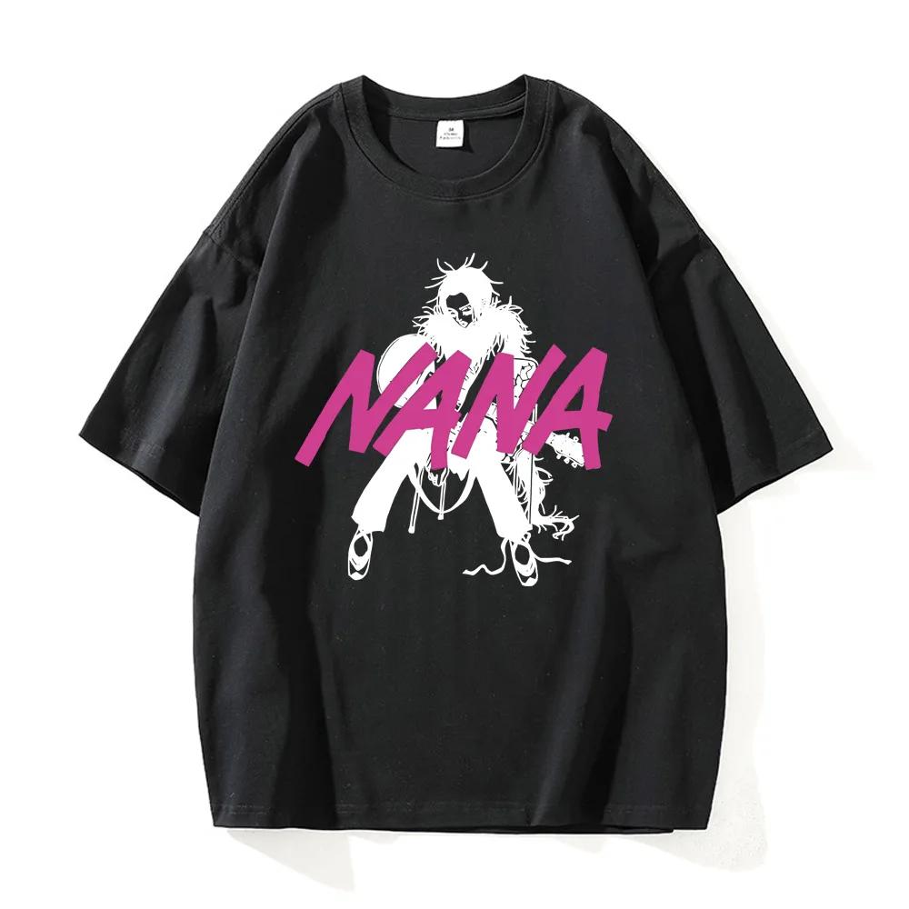 

Japanese Manga Black Stones Nana Osaki Vintage T Shirts Women Clothing Short Sleeve T-shirt Women T-shirts S