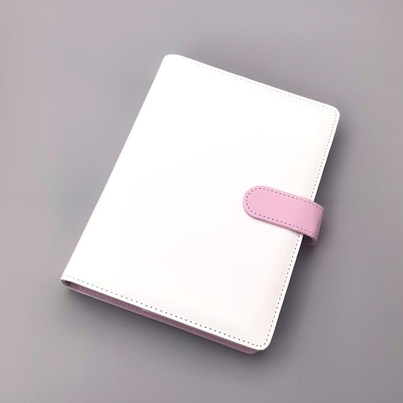 Color blocked 3-inch photo album, detachable loose leaf, A5 loose leaf, star chasing small card booklet, magnetic buckle, detachable ledger shell