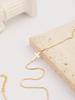 1 Pc Stainless Steel Plated Fashion Versatile Women's Small Cross Pendant Necklace, Dainty Clavicle Chain, Faith Necklace
