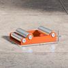 Motorcycle Wheel Cleaning Roller Stand with Steel Frame, Aluminium Rollers, Motorcycle Maintenance Stand for Tyre Cleaning and Chain Lubrication