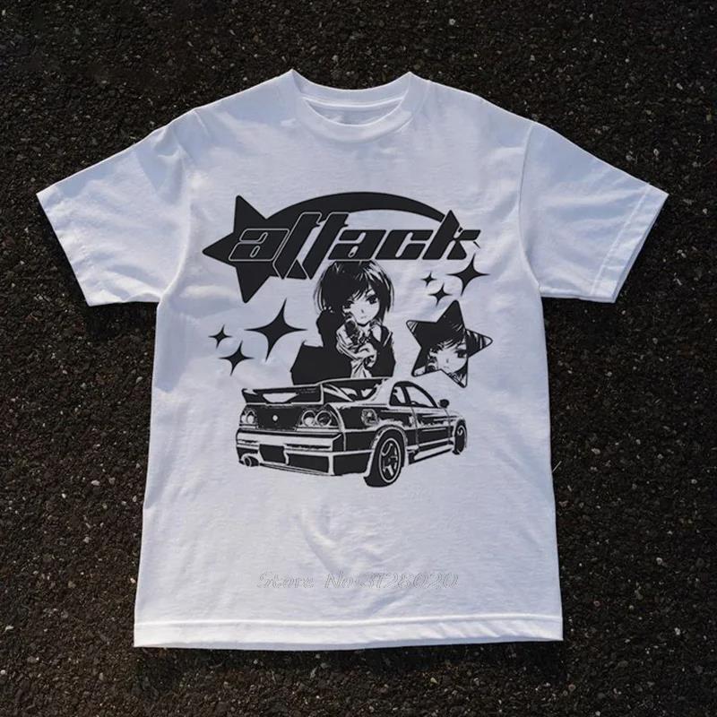 

Men TShirt Oversized Cotton Tshirt Short Sleeve Korean Fashion Harajuku Streetwear Graphic Summer Tops Aesthetic T Shirt S