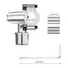 2 Pack BPV-31 Piercing Valves Set Suitable for Air Conditioning System