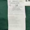 ENFOLD 22Stainless Steel Green 300FS231 1580 Satin Pants Bottoms 38 greenUsed