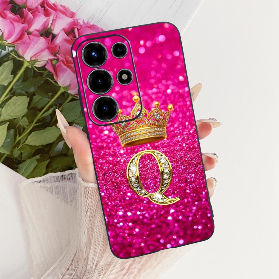 For Itel Super 26 Ultra Case S688LN Stylish Crown Letters Cover Soft Silicone Phone Case For Itel S26 Ultra Super 26Ultra Fundas